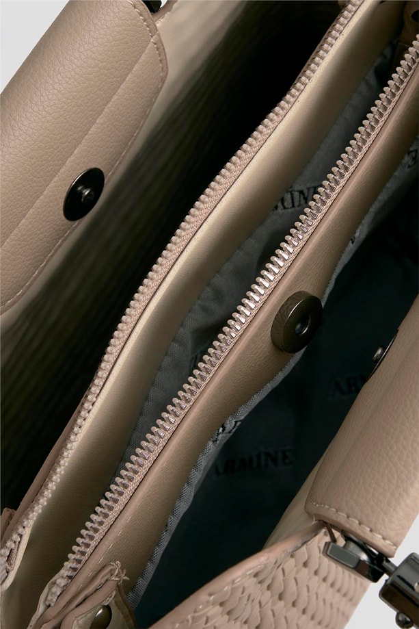 Armine Çanta Örgü 25YD7342 Vizon