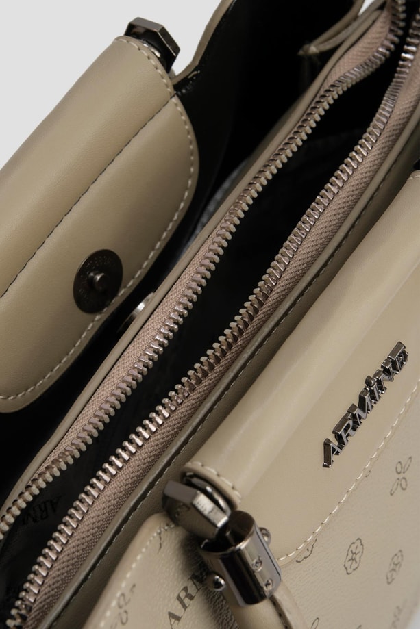 Armine Çanta Baskılı 25YD7342 Vizon