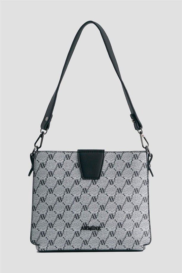 Armine Çanta Noktalı 25YD7348 Gri