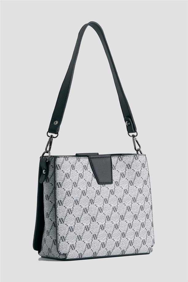 Armine Çanta Noktalı 25YD7348 Gri