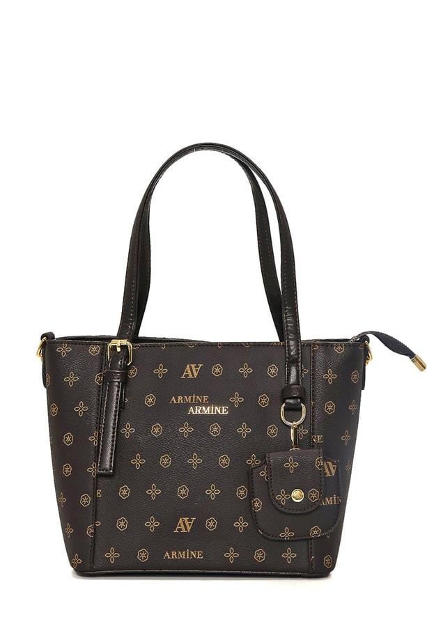 Armine Pia Deri Çanta 25YD7349 Kahverengi