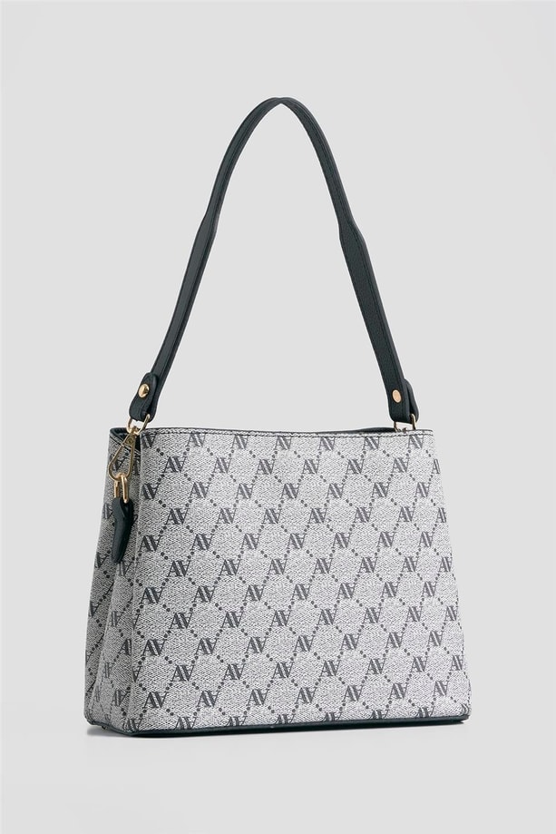 Armine Çanta Noktalı 25YD7361 Gri