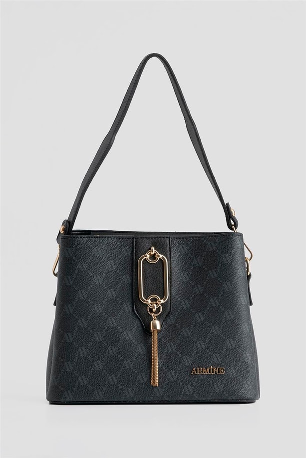 Armine Çanta Noktalı 25YD7361 Siyah