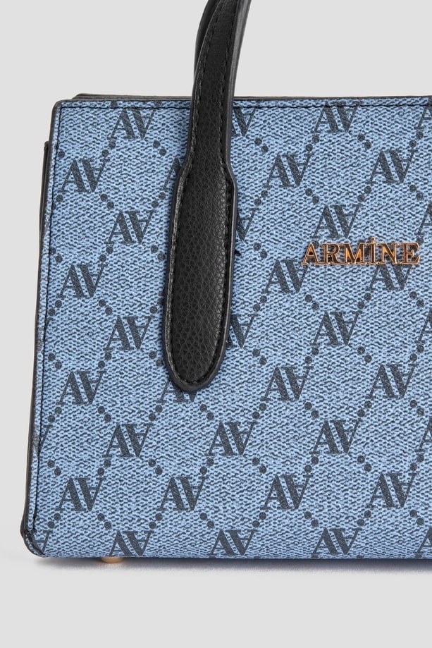 Armine Çanta Noktalı 25YD7363 Mavi