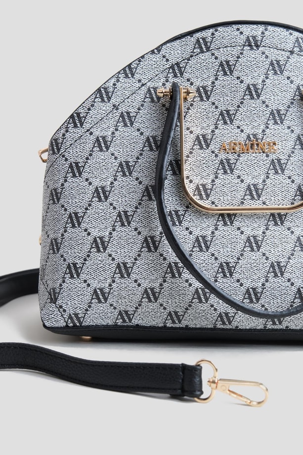 Armine Çanta Noktalı 25YD7365 Gri