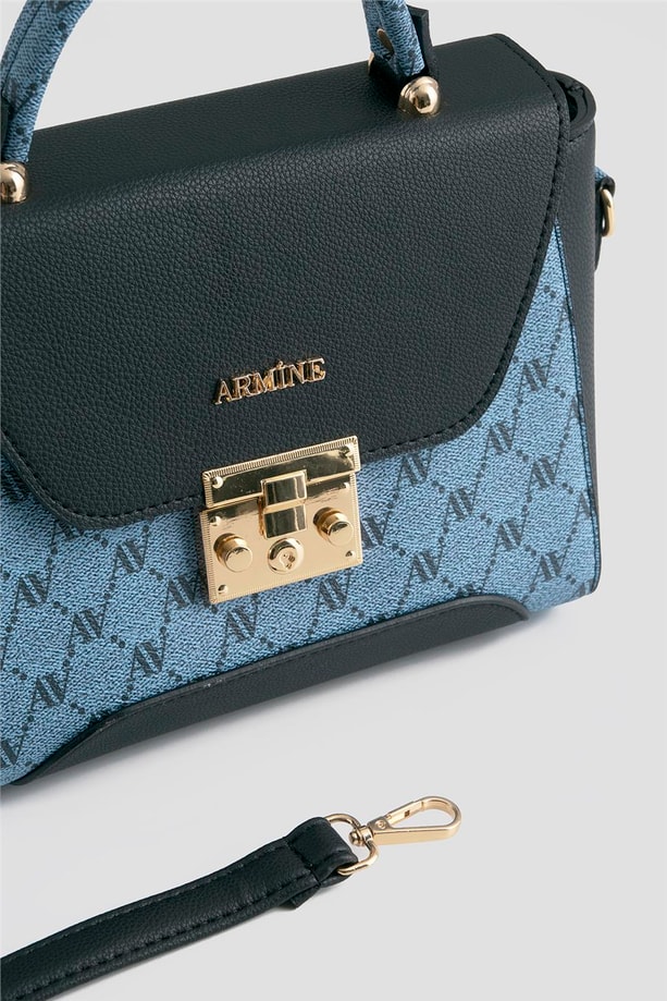 Armine Çanta Noktalı 25YD7378 Mavi