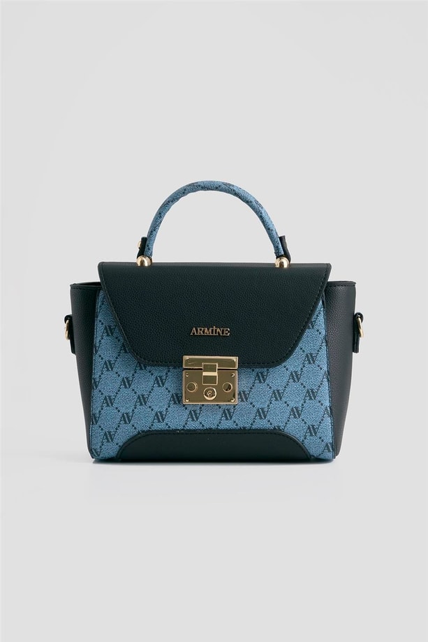 Armine Çanta Noktalı 25YD7378 Mavi