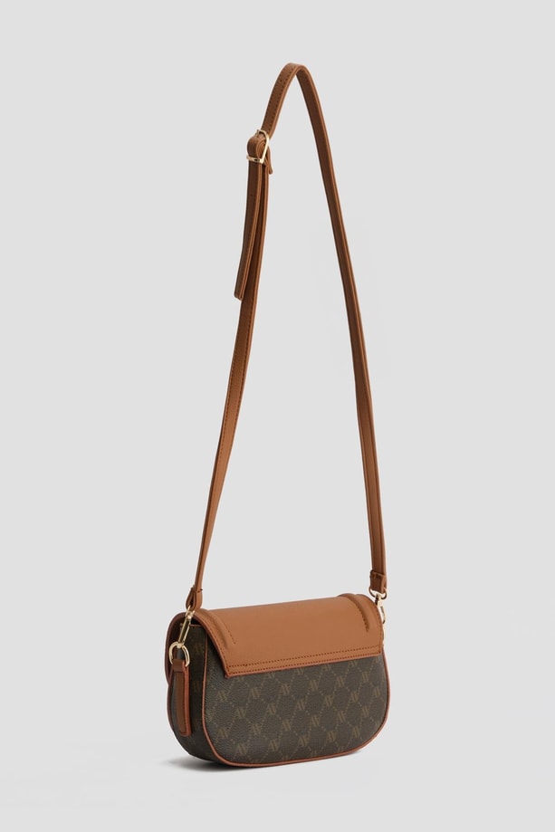 Armine Çanta Noktalı 25YD7385 Kahverengi