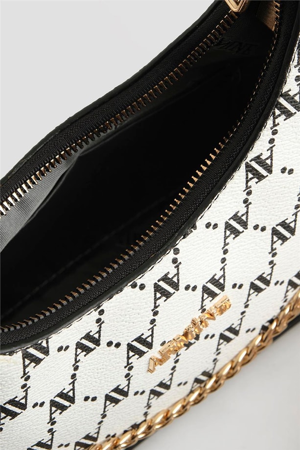 Armine Çanta Noktalı 25YD7386 Beyaz