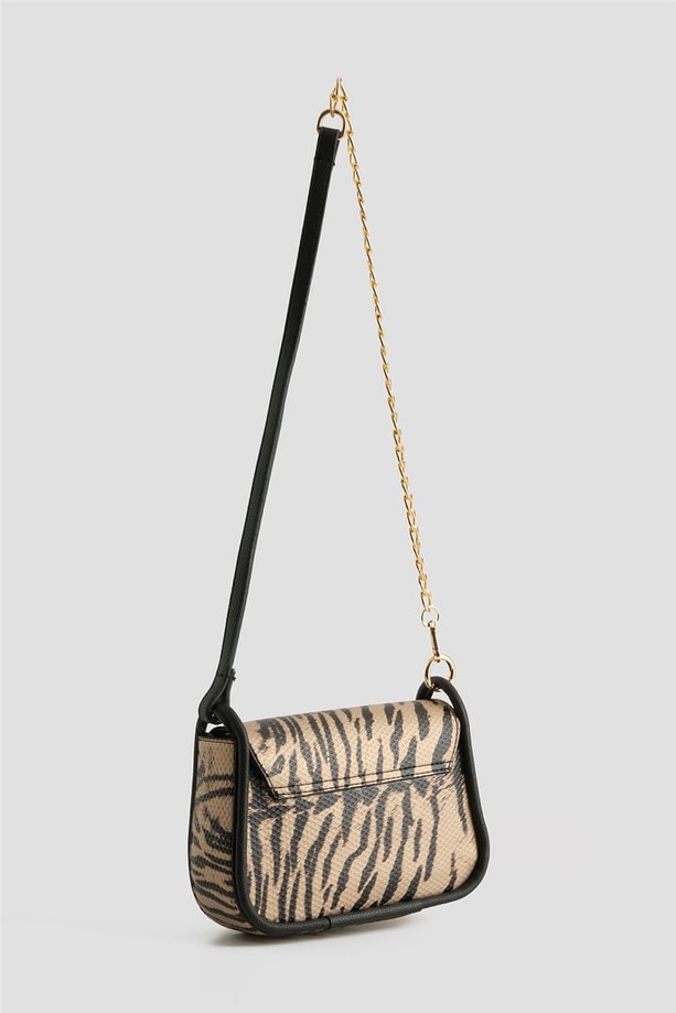 Armine Pia Deri Çanta 25YD7397 Leopar