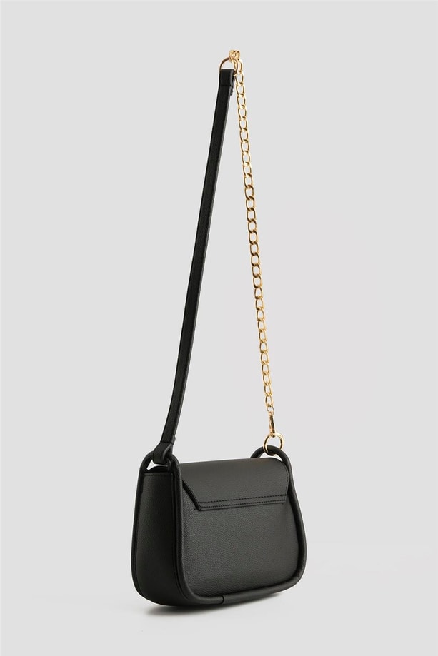 Armine Pia Deri Çanta 25YD7397 Siyah