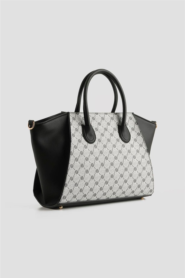 Armine Çanta Noktalı 25YD7399 Gri