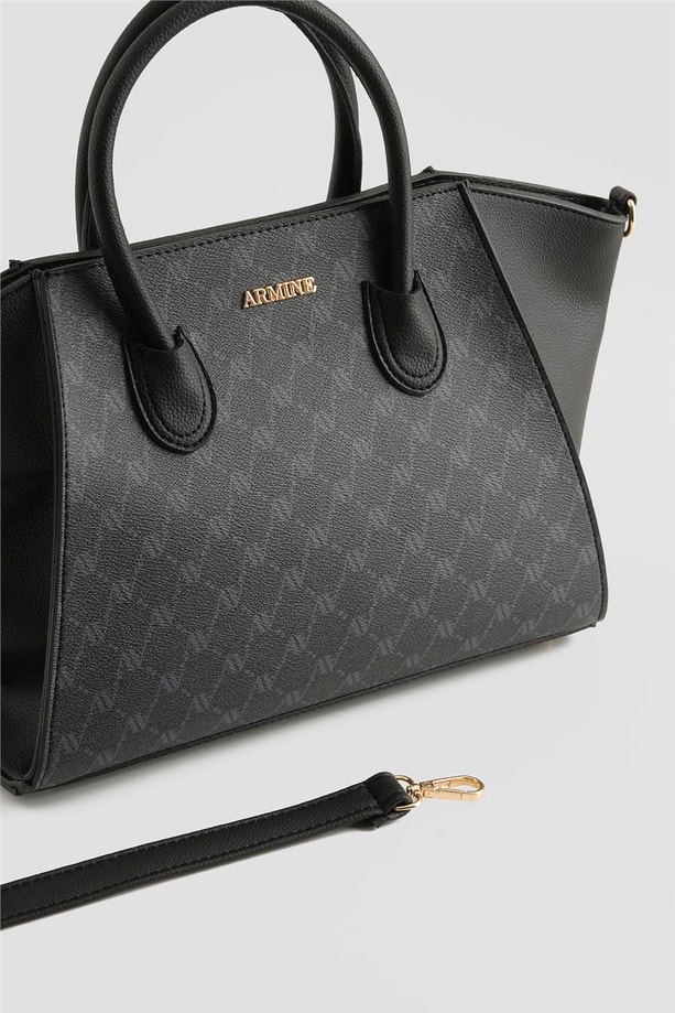 Armine Çanta Noktalı 25YD7399 Siyah