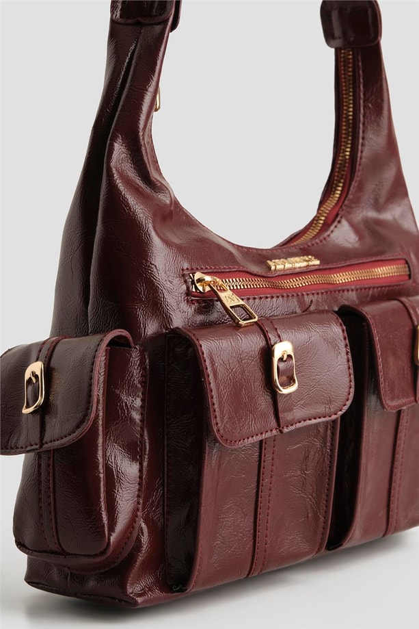 Armine Çanta Rugan 25YD7401 Bordo