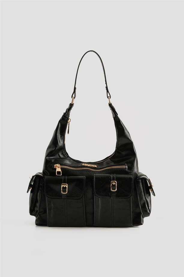 Armine Çanta Rugan 25YD7401 Siyah