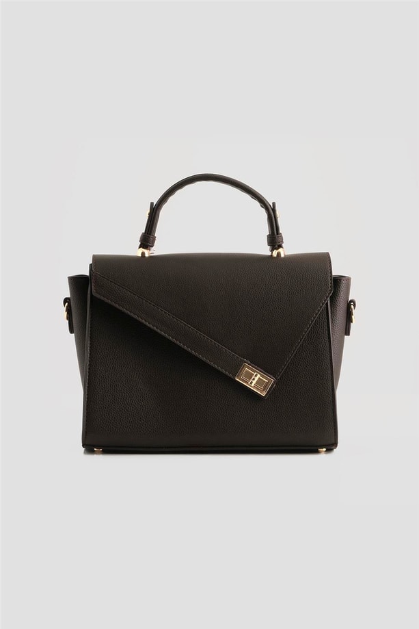 Armine Pia Deri Çanta 25YD7405 Kahverengi