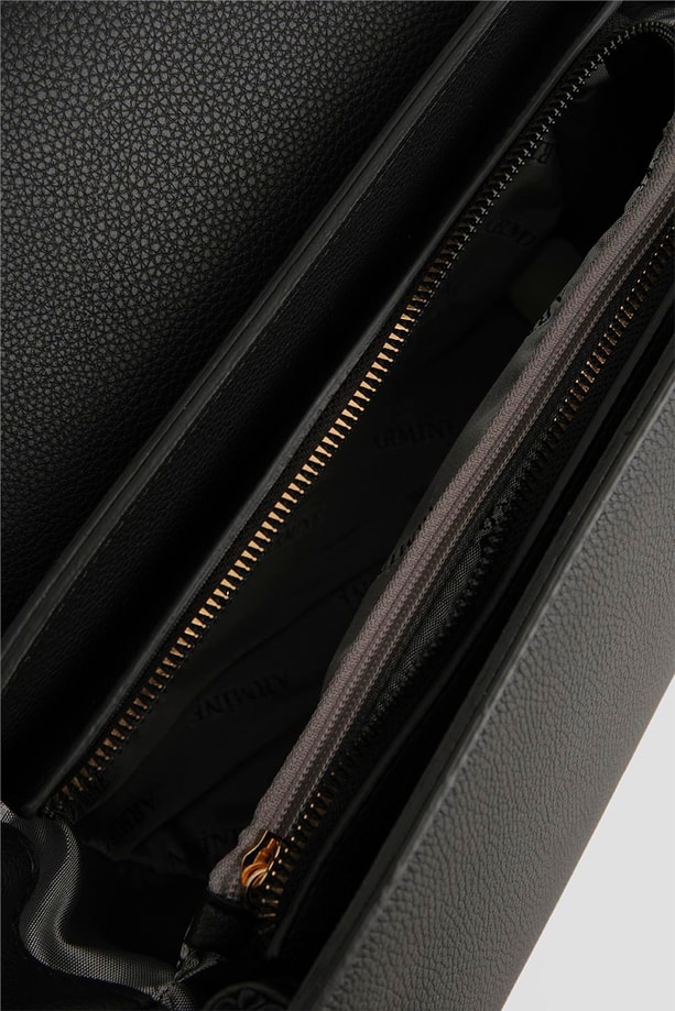 Armine Pia Deri Çanta 25YD7405 Siyah