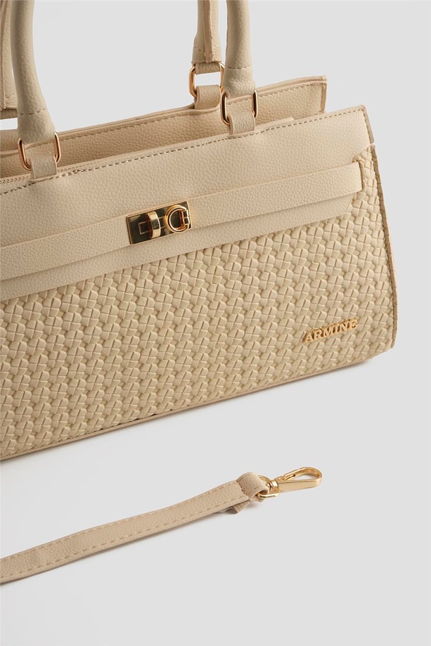 Armine Çanta Örgü 25YD7407 Krem