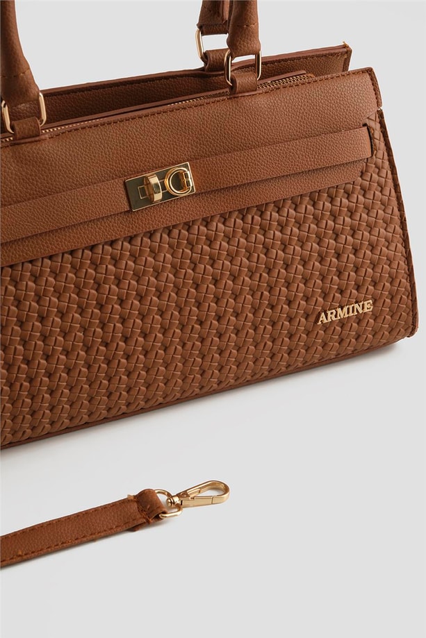 Armine Çanta Örgü 25YD7407 Taba