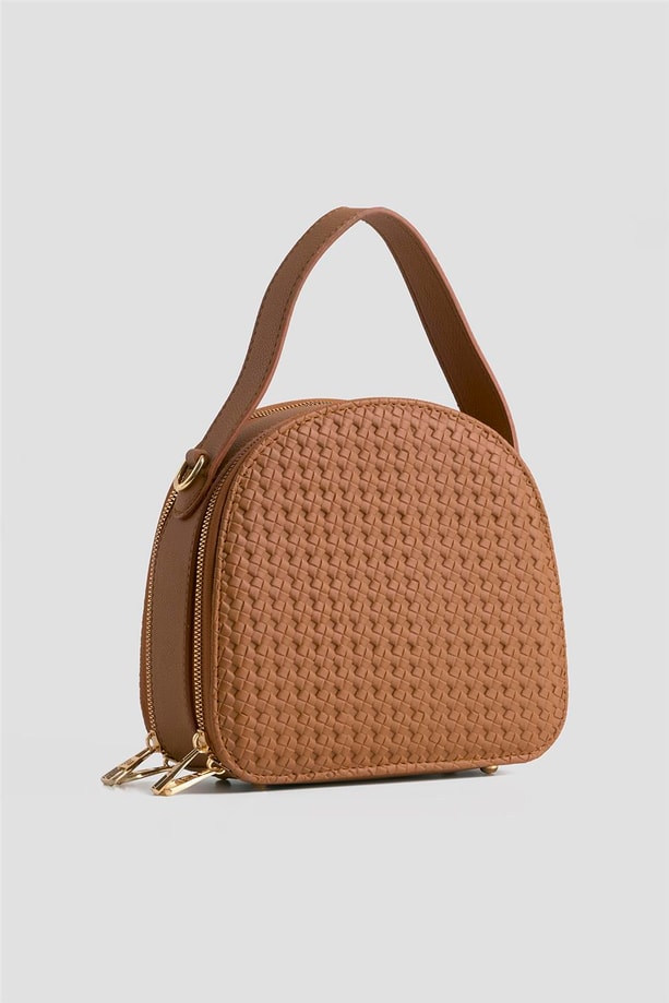 Armine Çanta Örgü 25YD7408 Taba