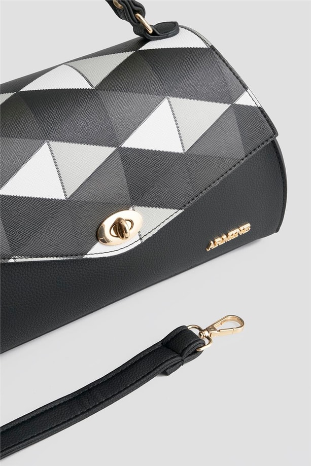 Armine Çanta Ekose 25YD7409 Siyah