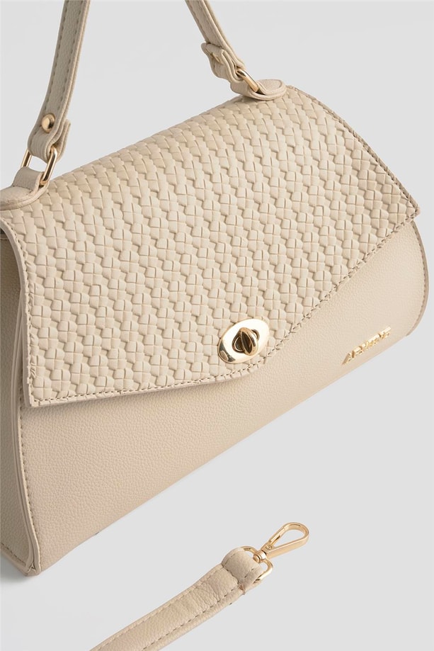 Armine Çanta Örgü 25YD7409 Krem