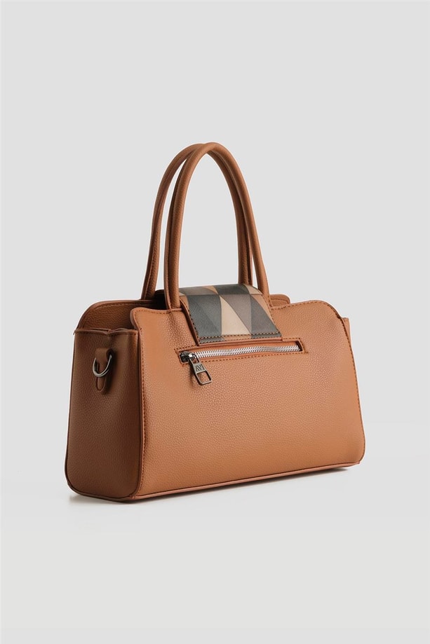 Armine Çanta Ekose 25YD7411 Taba