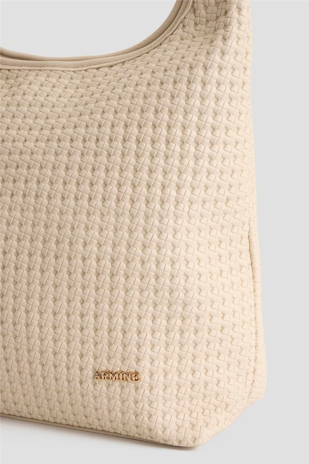 Armine Çanta Örgü 25YD7413 Krem