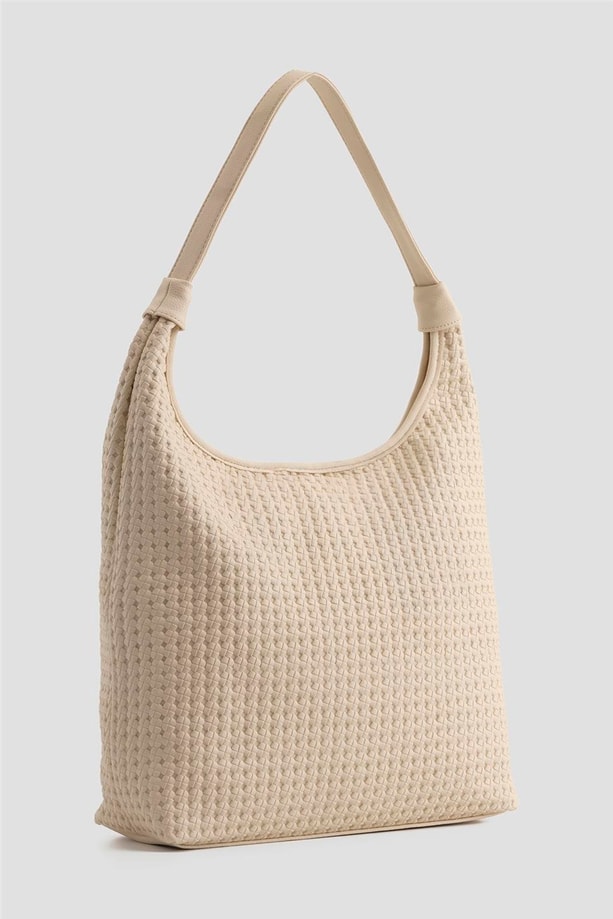 Armine Çanta Örgü 25YD7413 Krem