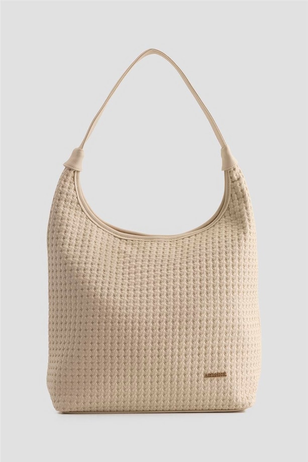 Armine Çanta Örgü 25YD7413 Krem