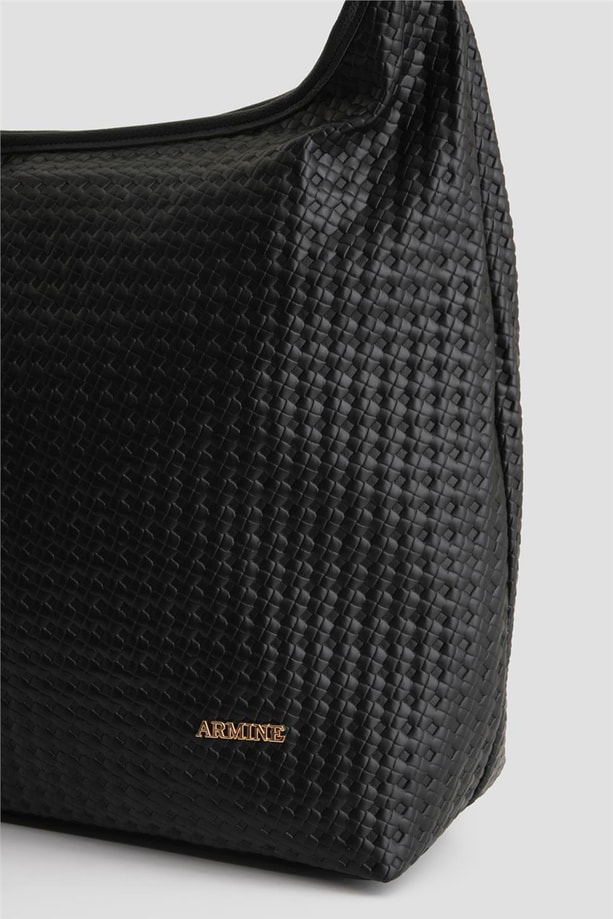 Armine Çanta Örgü 25YD7413 Siyah
