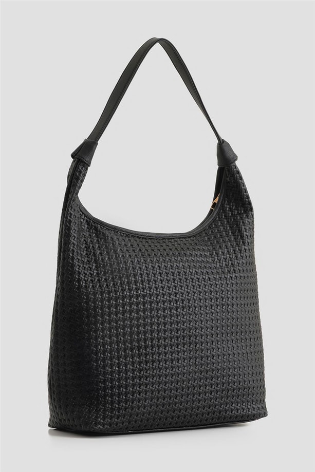 Armine Çanta Örgü 25YD7413 Siyah