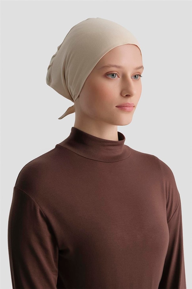 Dikişsiz XL Bone Krem