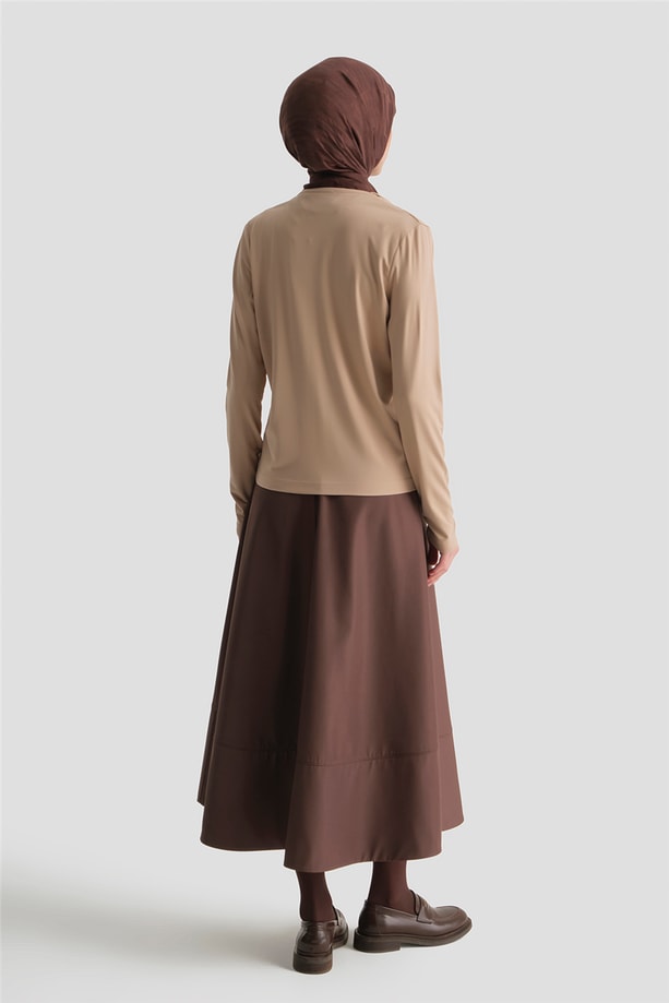 Armine Degaje Örme Badi Bej