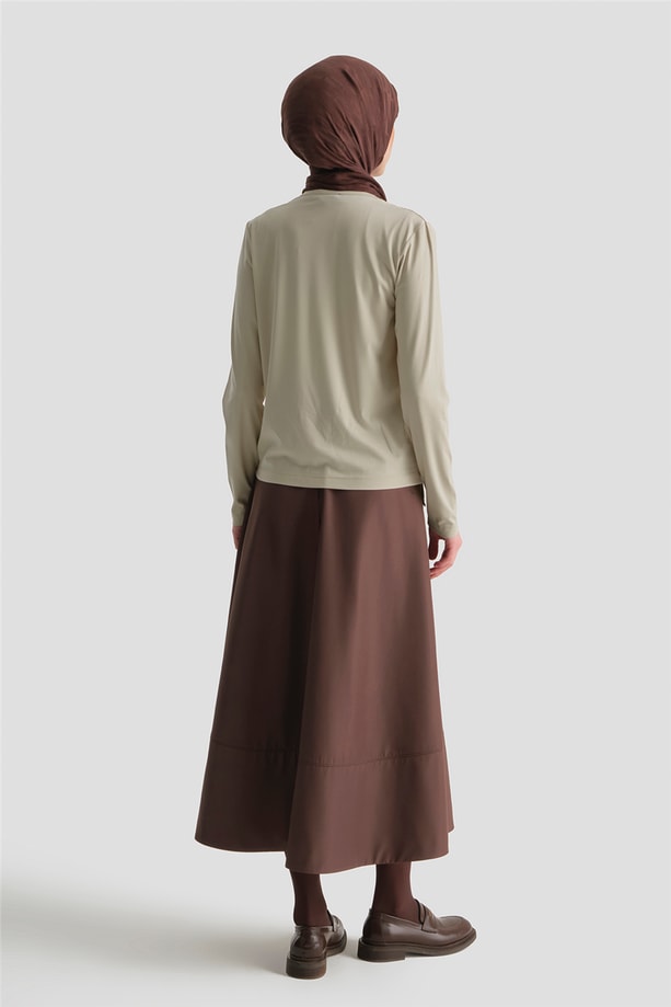 Armine Degaje Örme Badi Ekru