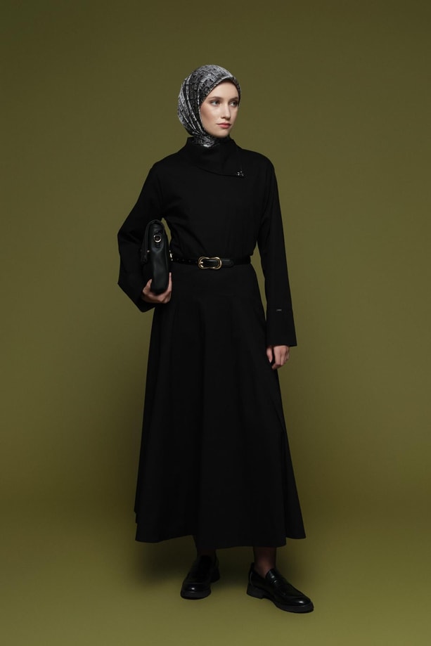 Poplin Tunik Siyah