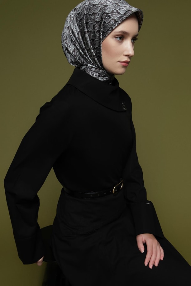 Poplin Tunik Siyah