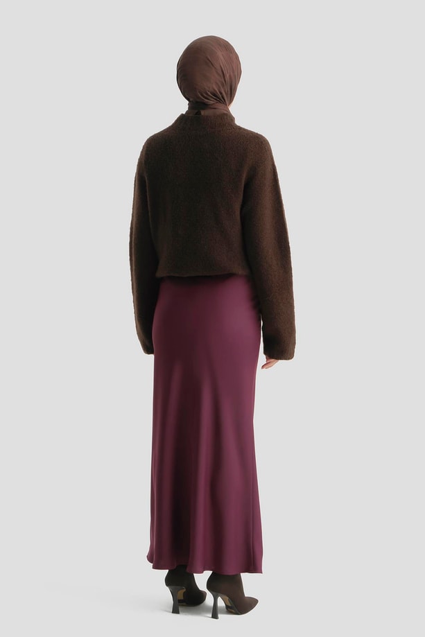 Armine Saten Etek Bordo