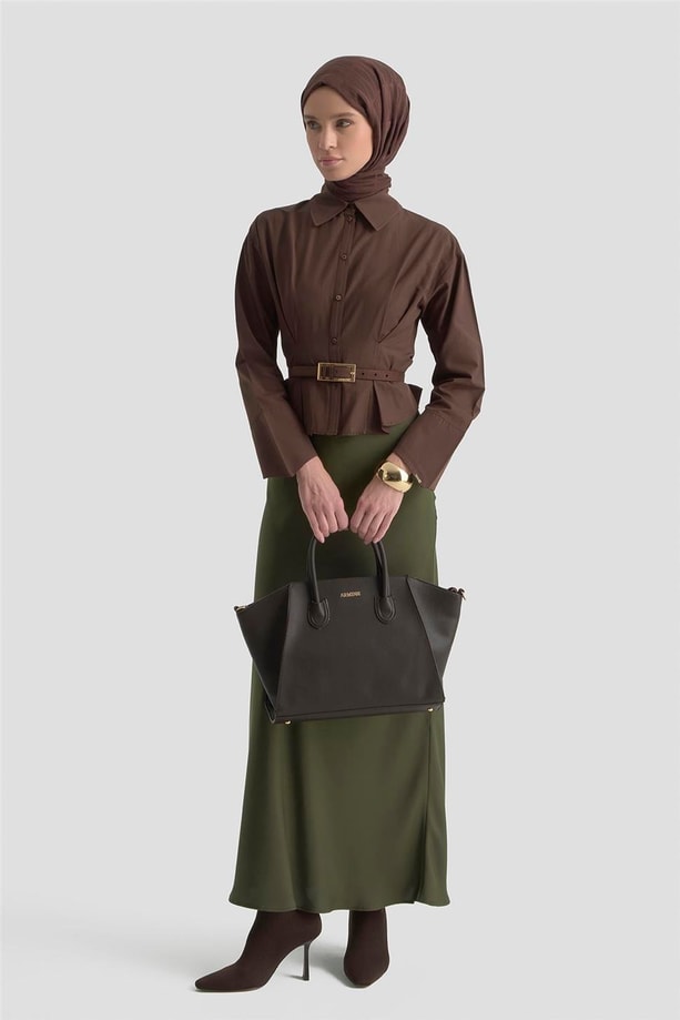 Armine Saten Etek Yağ Yeşili