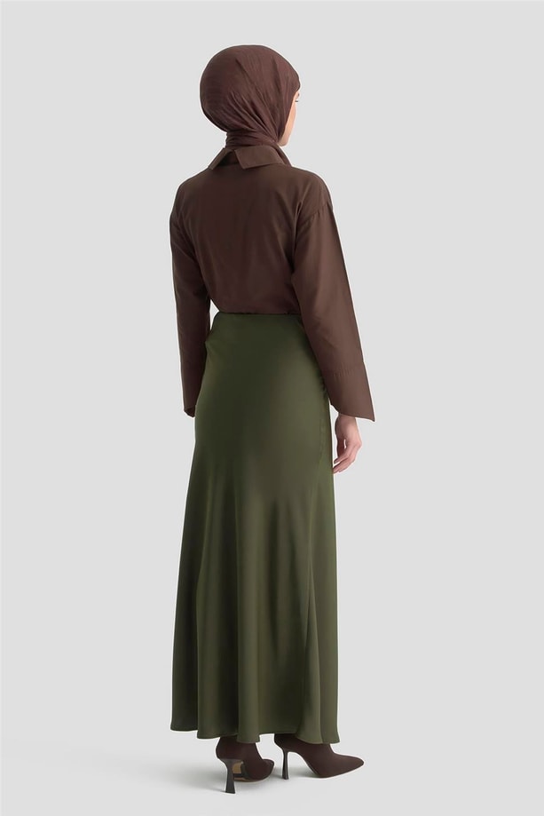 Armine Saten Etek Yağ Yeşili