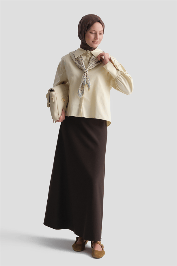 Basic Kalem Etek Kahverengi