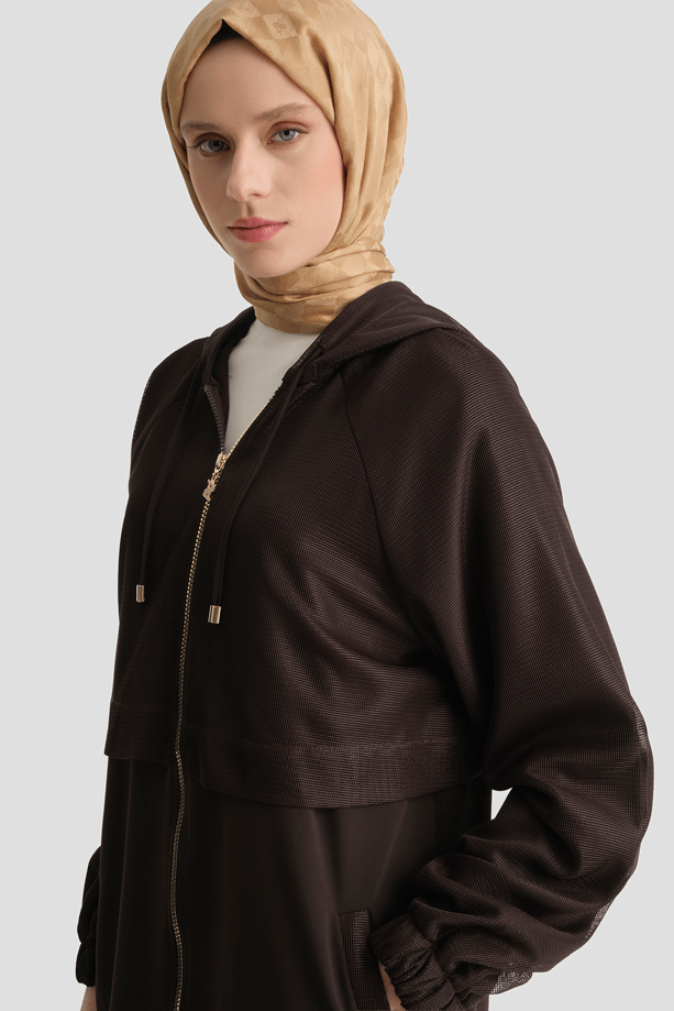 File Detaylı Kap Acı kahve