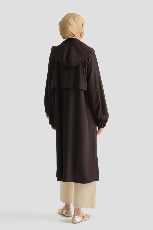 File Detaylı Kap Acı kahve