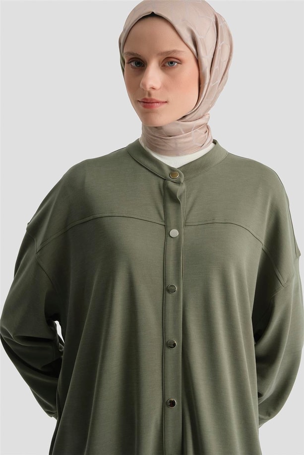 Oversize Modal Kap Haki