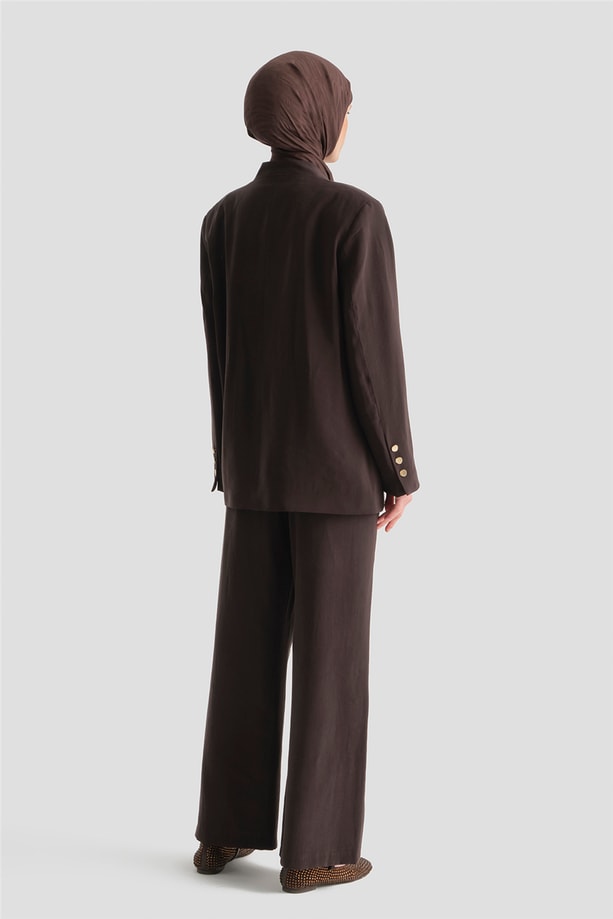 Blazer Kupra Takım Acı kahve