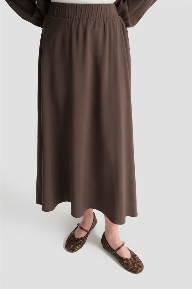 Armine Basic Ceketli Takım Kahve