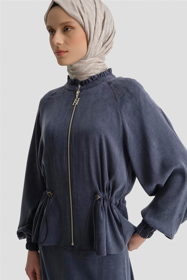 Kupra Ceketli Takım Lacivert