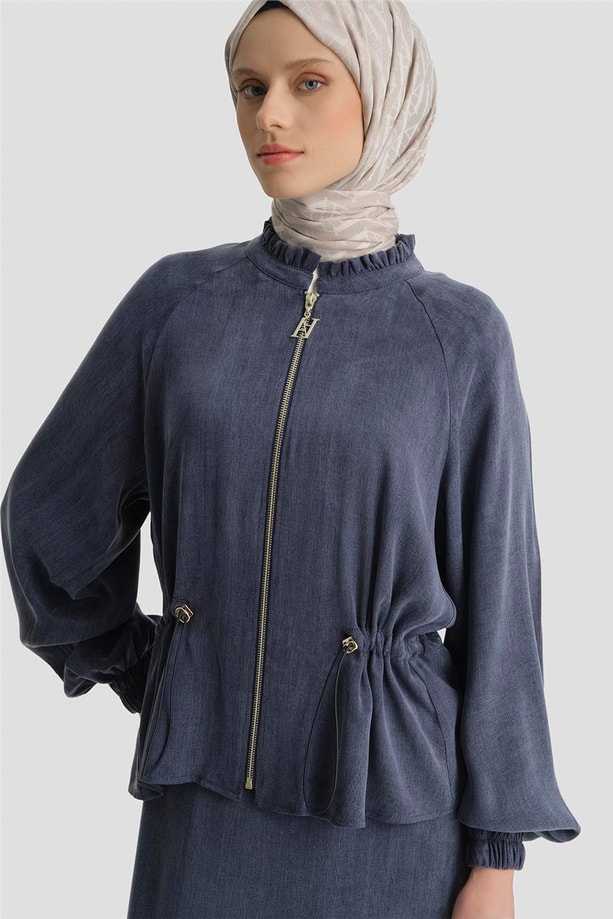 Kupra Ceketli Takım Lacivert