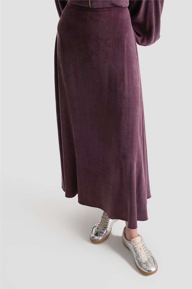 Kupra Ceketli Takım Mürdüm