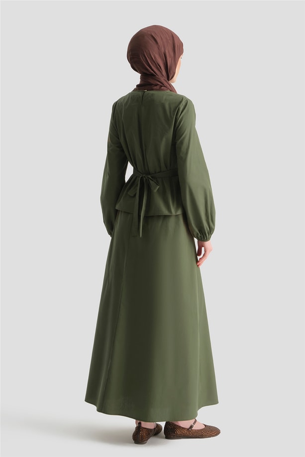 Bağlama Detaylı Takım Haki